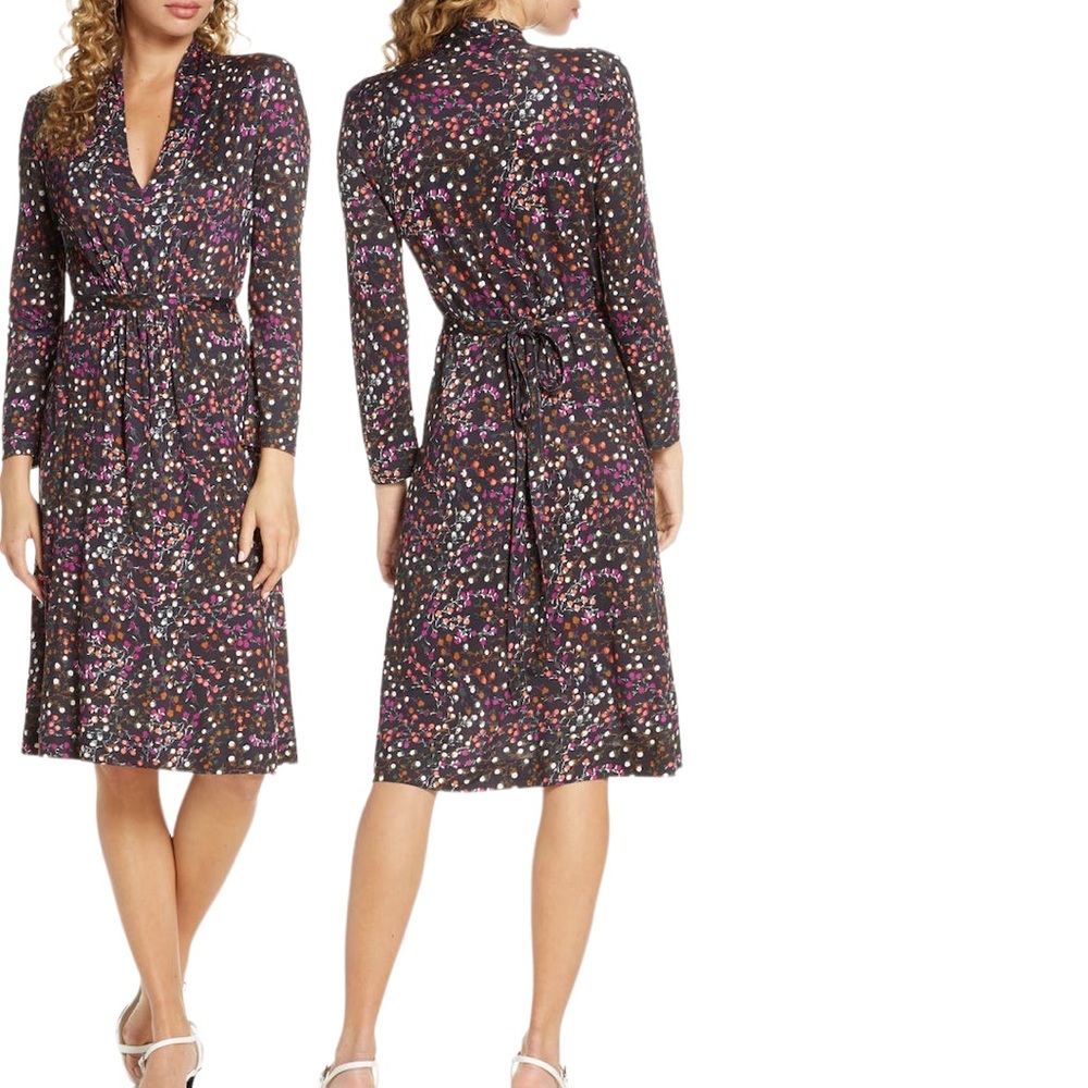 Beautiful EUC French Connection Angelina Frances
Meadow Jersey dress in 0